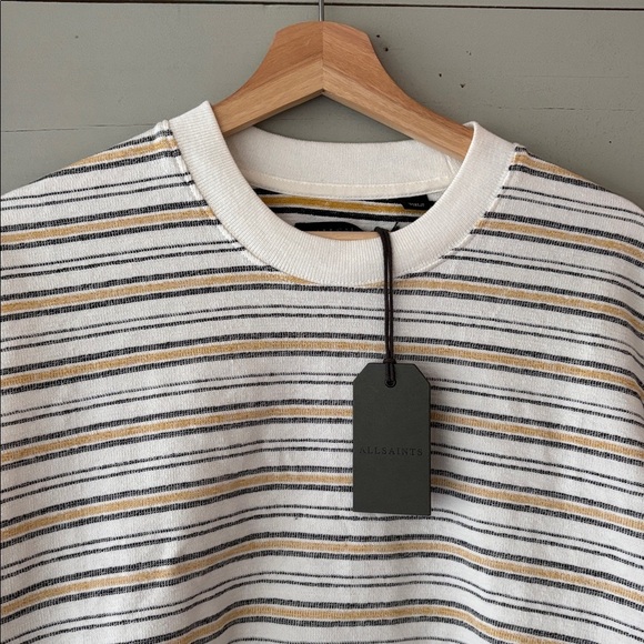 AllSaints Stanton SS Crew — Custom Cropped Fit (Women’s M equivalent) - Picture 2 of 8